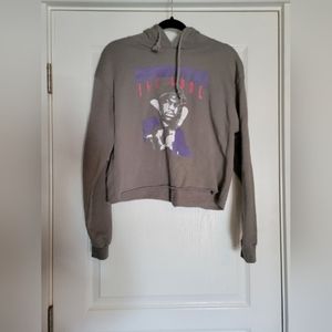 ICE CUBE cropped hoodie